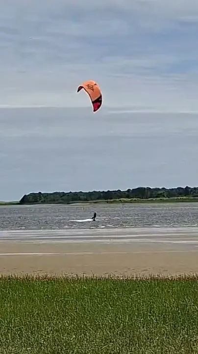 Kitesurf Amortajado, Maullín · Pacific coast